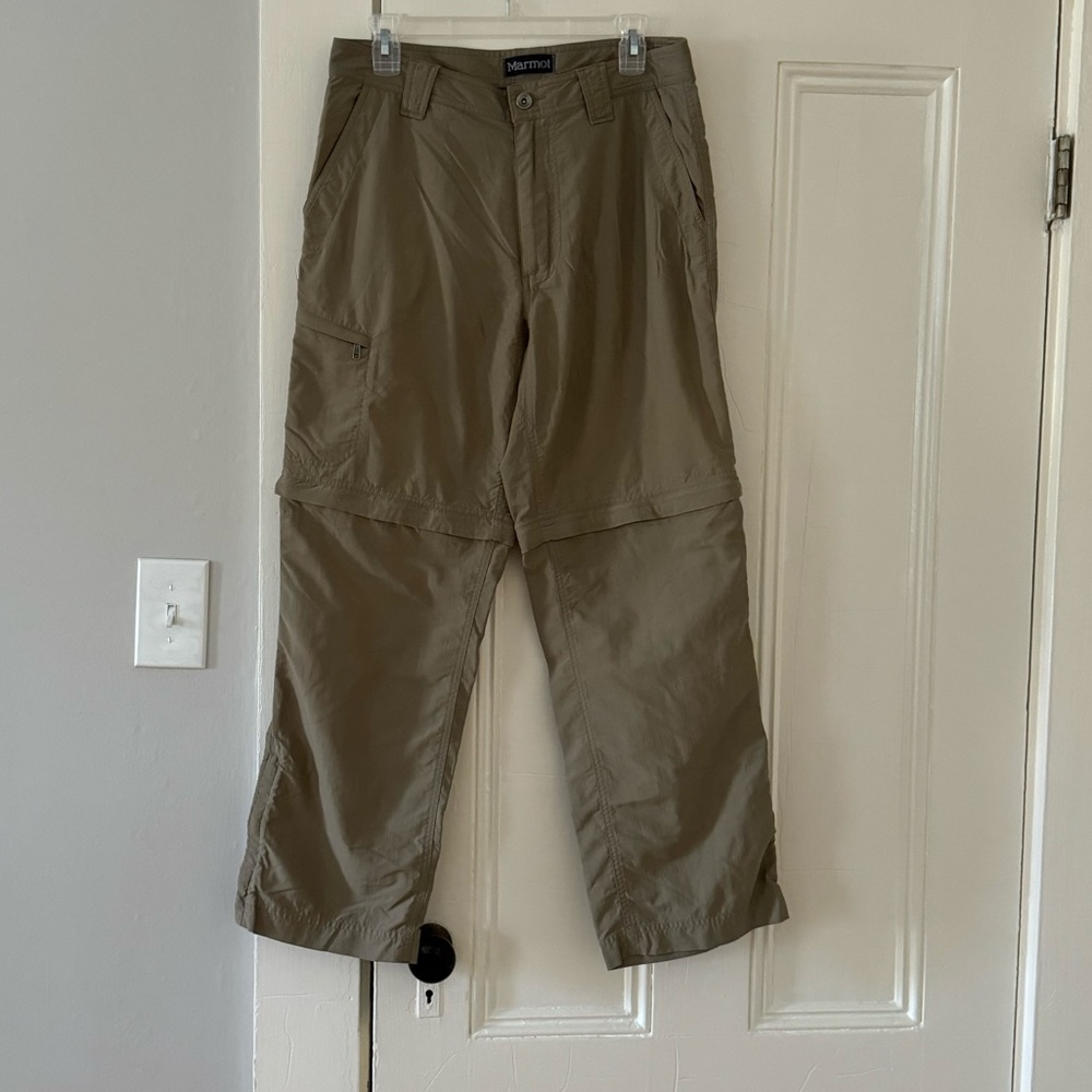 Marmot Men’s Convertible Hiking Pants Sz 32 Short
